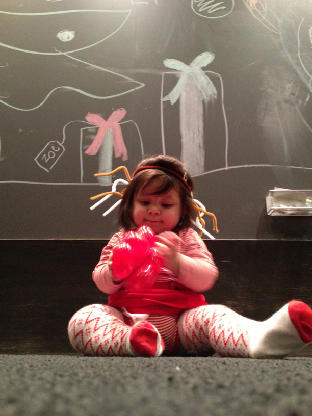 she was pretty smitten with her lady bug