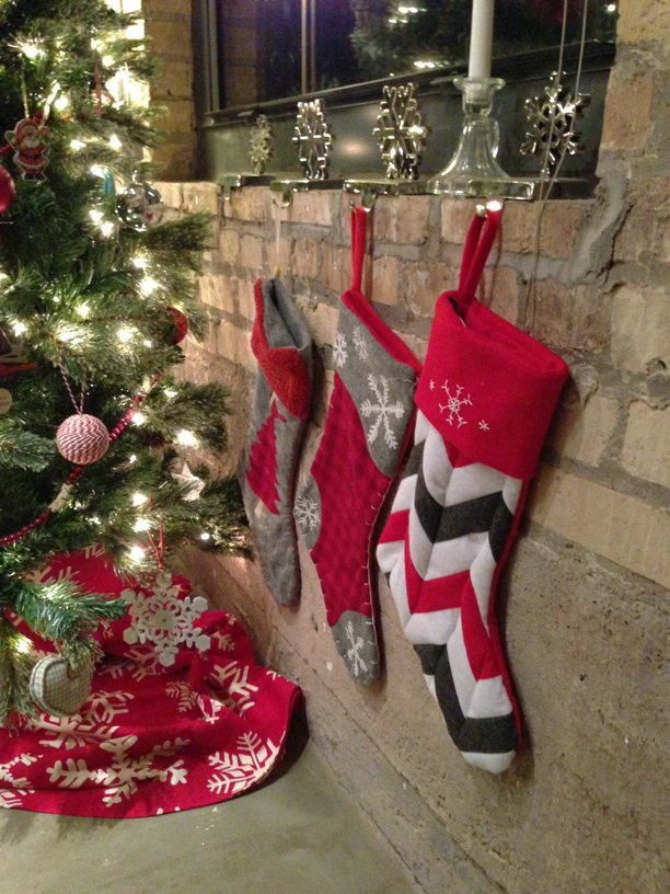 hand made stocking...Thanks again Akiyo!
