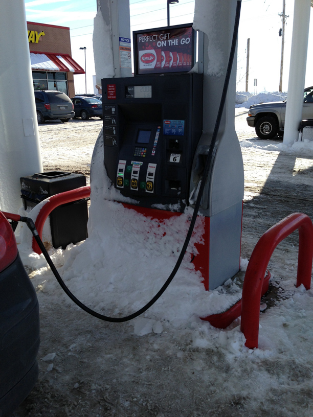 stopped to fill up and this was the pump