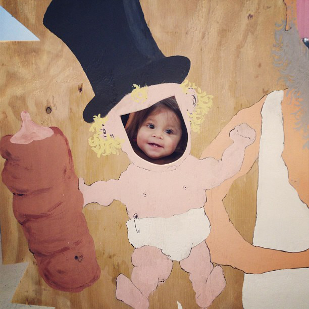 having a little fun at Urban Outfitters