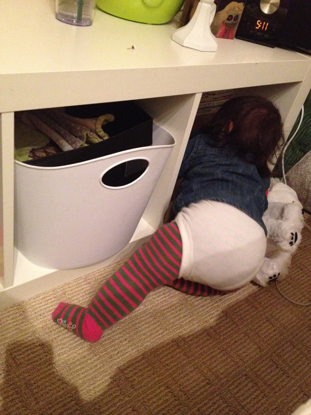 that right there is our stash...small, but mighty