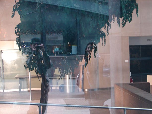 we like taking pictures in front of windows