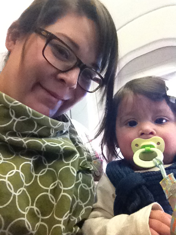 I liked to wear mine like a bib (I spill a lot)